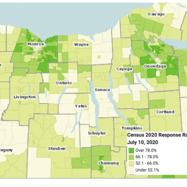 Census 2020: Current Response Rates, by Census Tract, Now Available