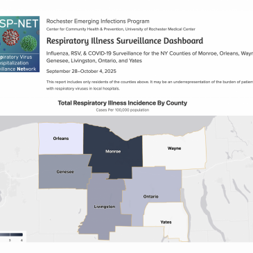 Respiratory Illness Dashboard Now Live for Our Seven-County Area