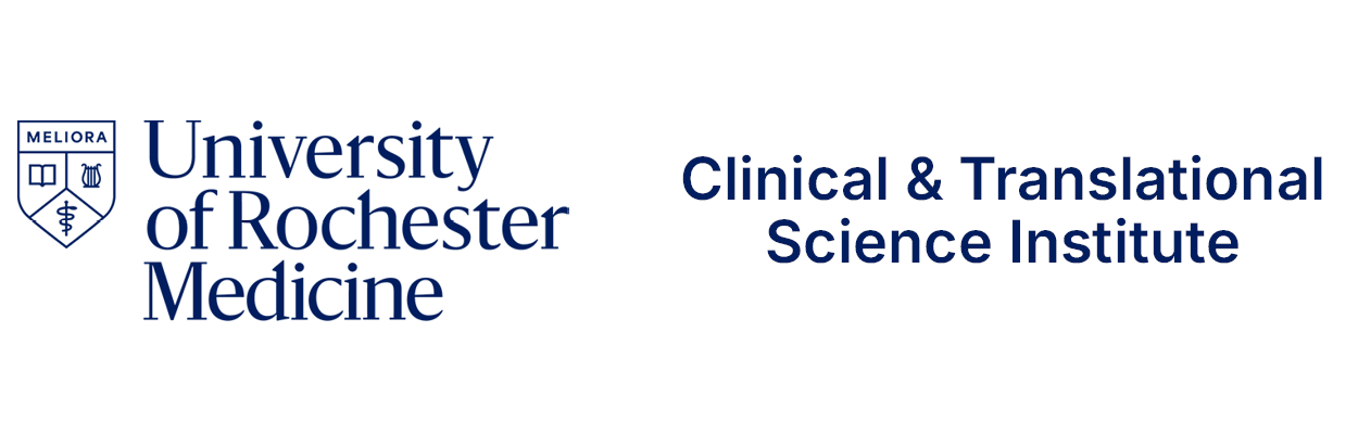 Logo for University of Rochester Medicine CTSI 